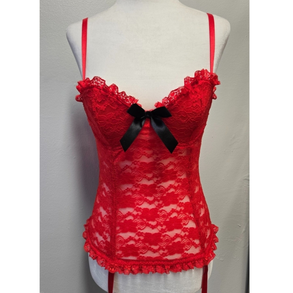 Red Lace Corset, Lingerie